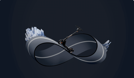 a pair of scissors and a pair of scissors on a black background
