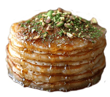 crunchy pistachio kunafa