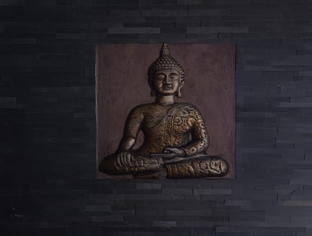 image de bouddha extraite de la vidéo faite pour de l'institut au Spa