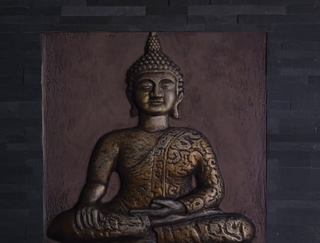 image de bouddha extrait de la vidéo pour de l'institut au Spa