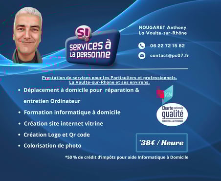flyer Pc07 informatique à domicile