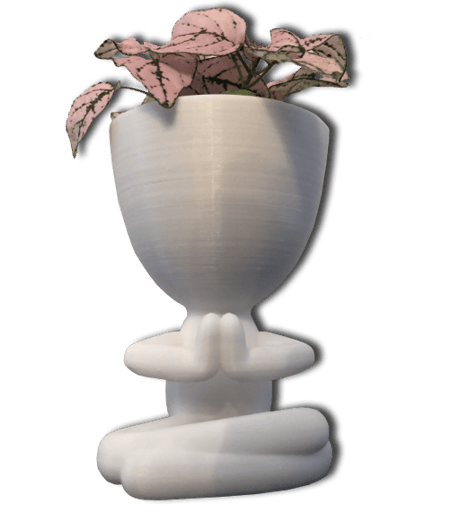 Pots de fleurs relaxant