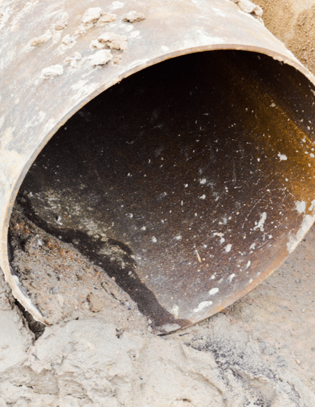 sewer line pipe