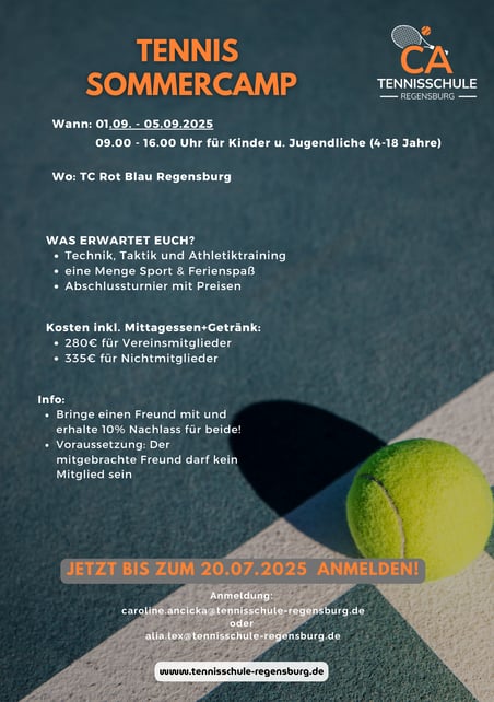 a tennis ball on a tennis court with a tennis ball