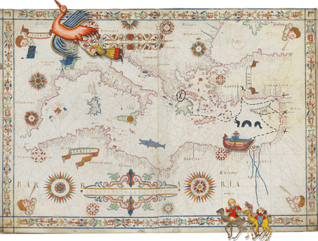 Carte du fabuleux voyage, Dans le vent...