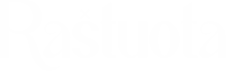 Raštuota logo