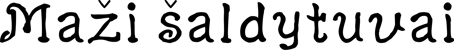 Mažas Šaldytuvas logo