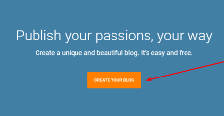 create blog