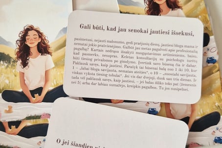 Psichologinės Kortelės mamoms