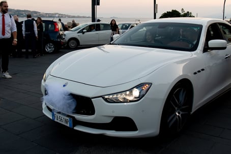 Maserati bianca