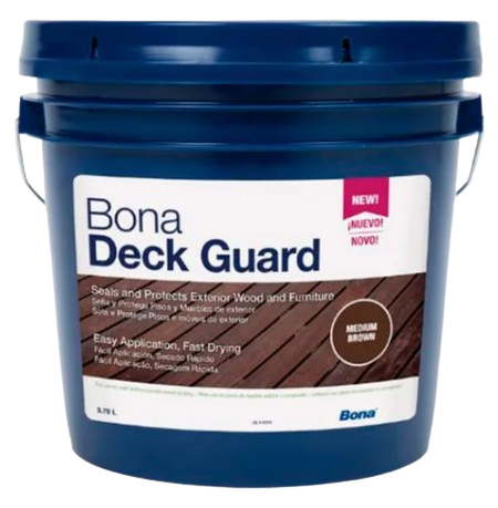 a bona decking decking decking with a brown decking