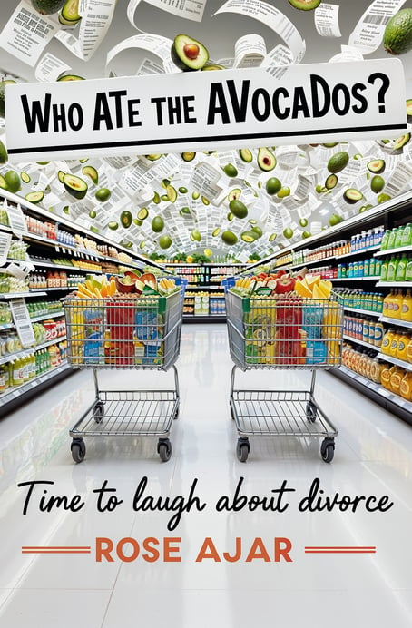 Rose Ajar new book, called "Who Ate the Avocados". Funny and entertaining divorce book.