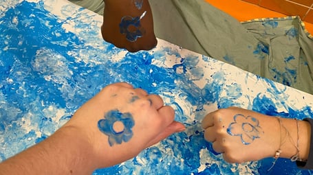 tatouage en peinture