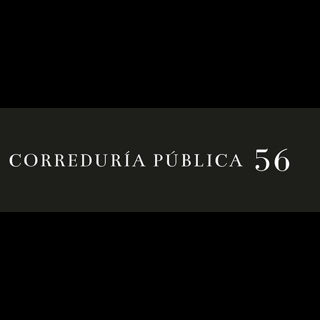 CORREDURIA PUBLICA 56 JALISCO logo