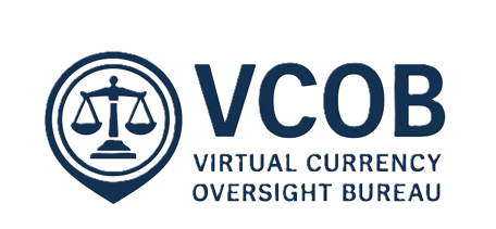Virtual Currency Oversight Bureau (VCOB) logo