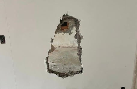 Travaux de démolition à Billom