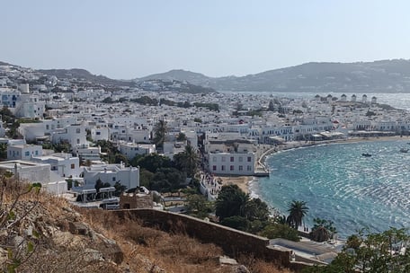 Viewpoint of Mykonos
