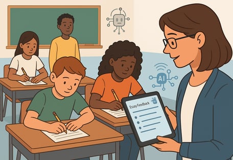 AI helping teachers grade writing