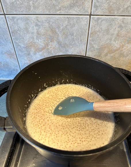 coconut sago pudding