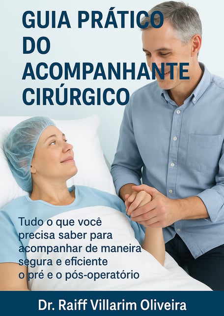 Manual acompanhar cirurgia internação alta hospitalar homecare cuidado domiciliar curativo ferida 