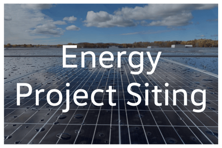 Energy Project Siting Tab