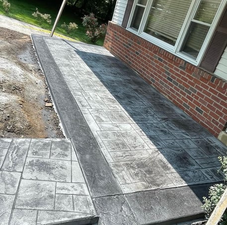concrete patio in Montgomery county TX