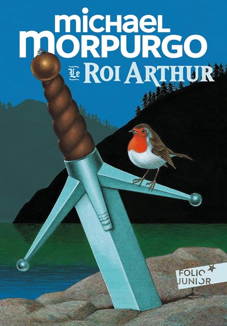 Première de couverture du roman le roi Arthur de Michael Morpurgo