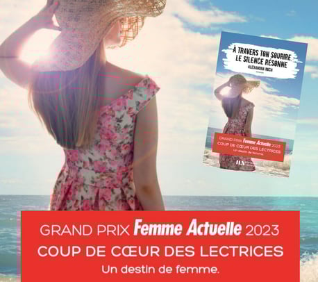 "A travers ton sourire, le silence résonne" remporte le coup de cœur des lectrices !