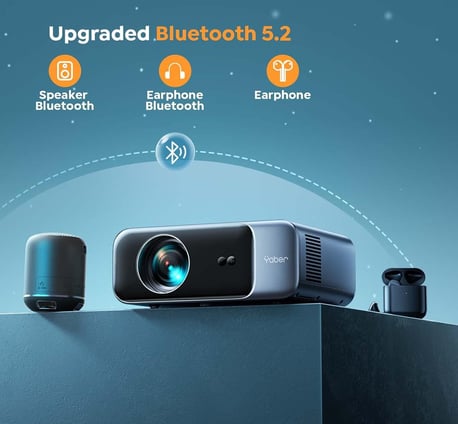 Your Ultimate Home Theater Upgrade: The YABER Pro V9 Projector