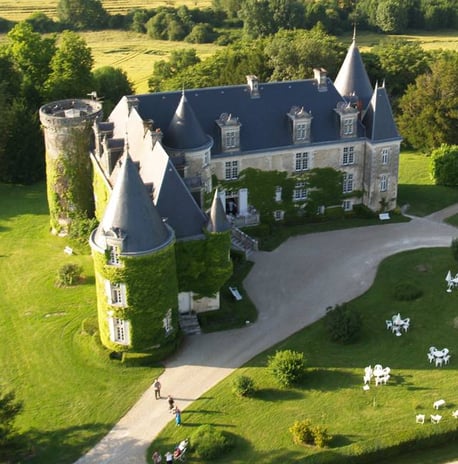 a castle like building with a castle like structure