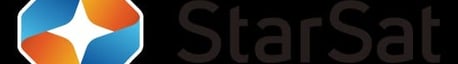A picture showing a StarSat logo