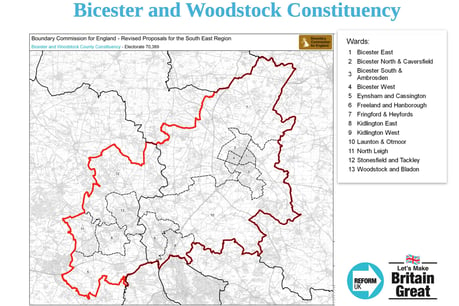 Bicester & woodstock Constituency