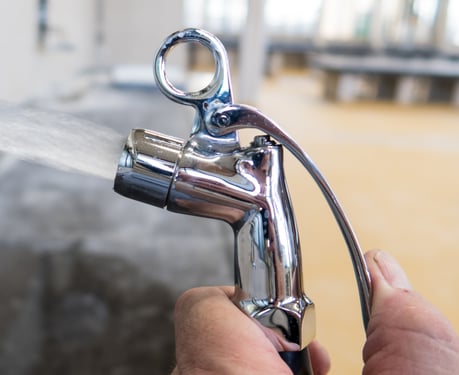 Bided douche for anal prep