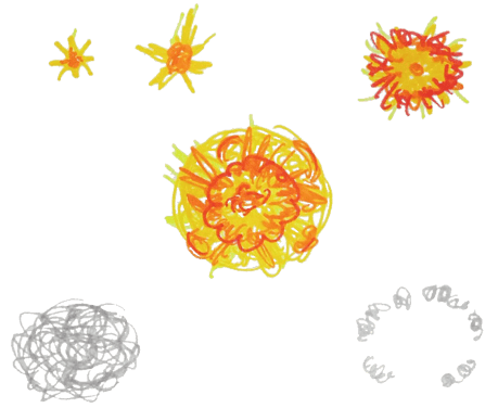Sprites de la explosion de fuego de Jumpage