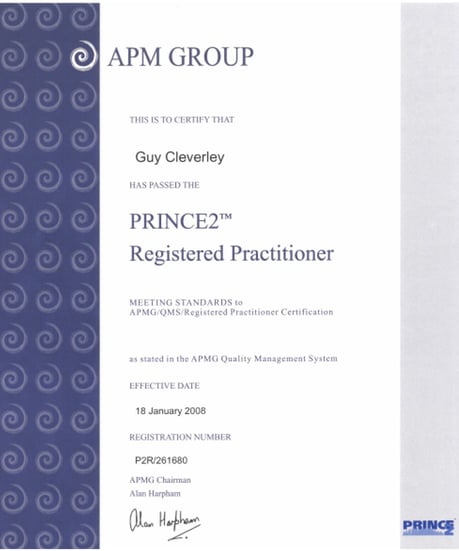 Prince2 Accreditation