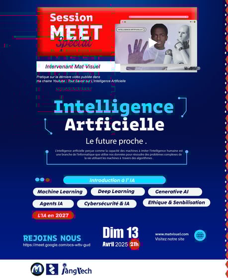 Affiche Session meet mat visuel