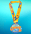 2016 Disney Castaway Cay 5K Medal