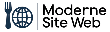 Moderne site web logo