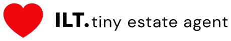 I Love Tiny tiny estate agent logo