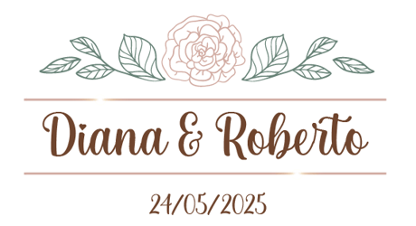 Diana & Roberto logo