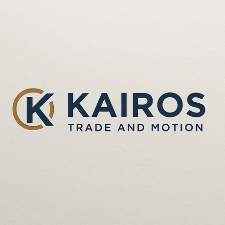 "Kairós" Inspirado en el concepto griego  —el momento oportuno- logo