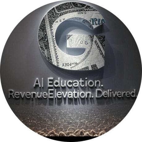 Gromae - "AI Education. Revenue Elevation. Delivered." logo