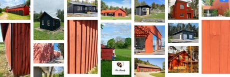 Gallery of red black and grey matte finish paint for barn house shed fence
