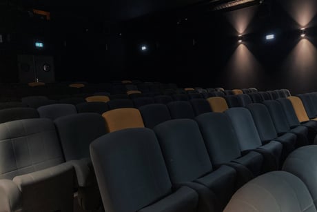 Photographie de notre salle de spectacle à Doussard (74).