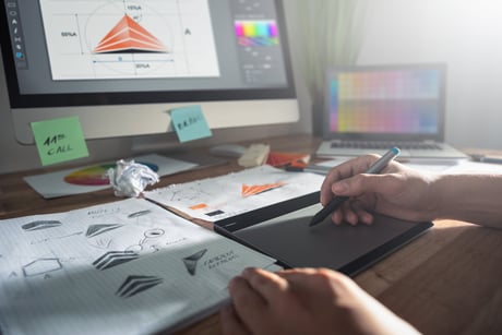 création, conception graphique et mise en page de documents