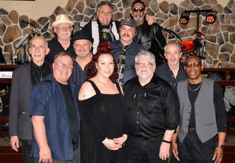 Experience the energy of The Departed Band, a six-piece group performing live, Montgomery CountyPa