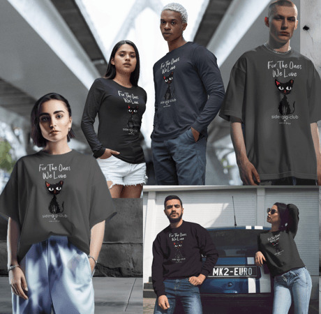 black cat, cat eyes, for the ones we love, side gig club, vivid calm designs, minimal designs