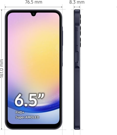 Samsung Galaxy A25 Dispaly Super AMOLED