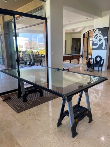 Sliding patio door glass replacement