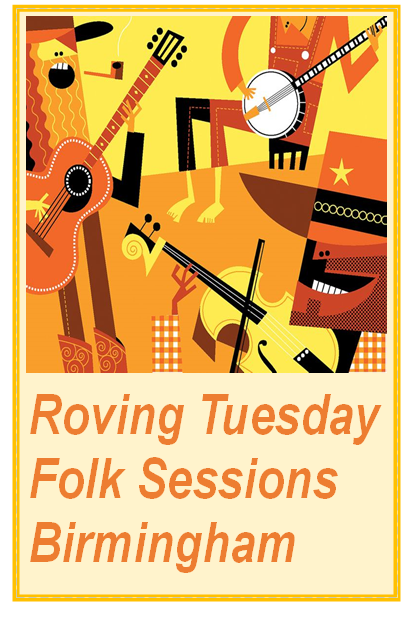 Birmingham folk music sessions roving Tuesday logo